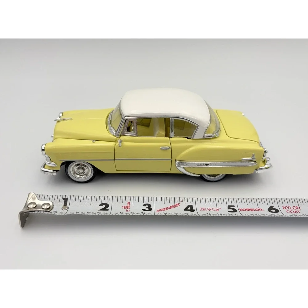 Arko 1954 Chevrolet Bel Air Yellow 1:32 Scale Diecast Model Car Hardtop COA VTG